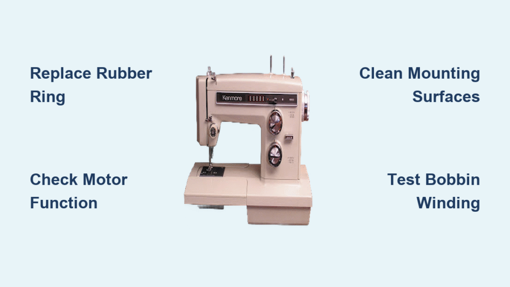 How to Fix Kenmore Sewing Machine Bobbin Winder