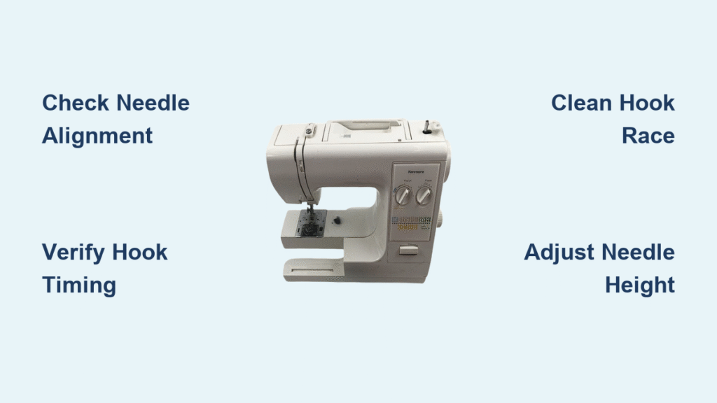 How to Fix Timing on Kenmore Sewing Machine