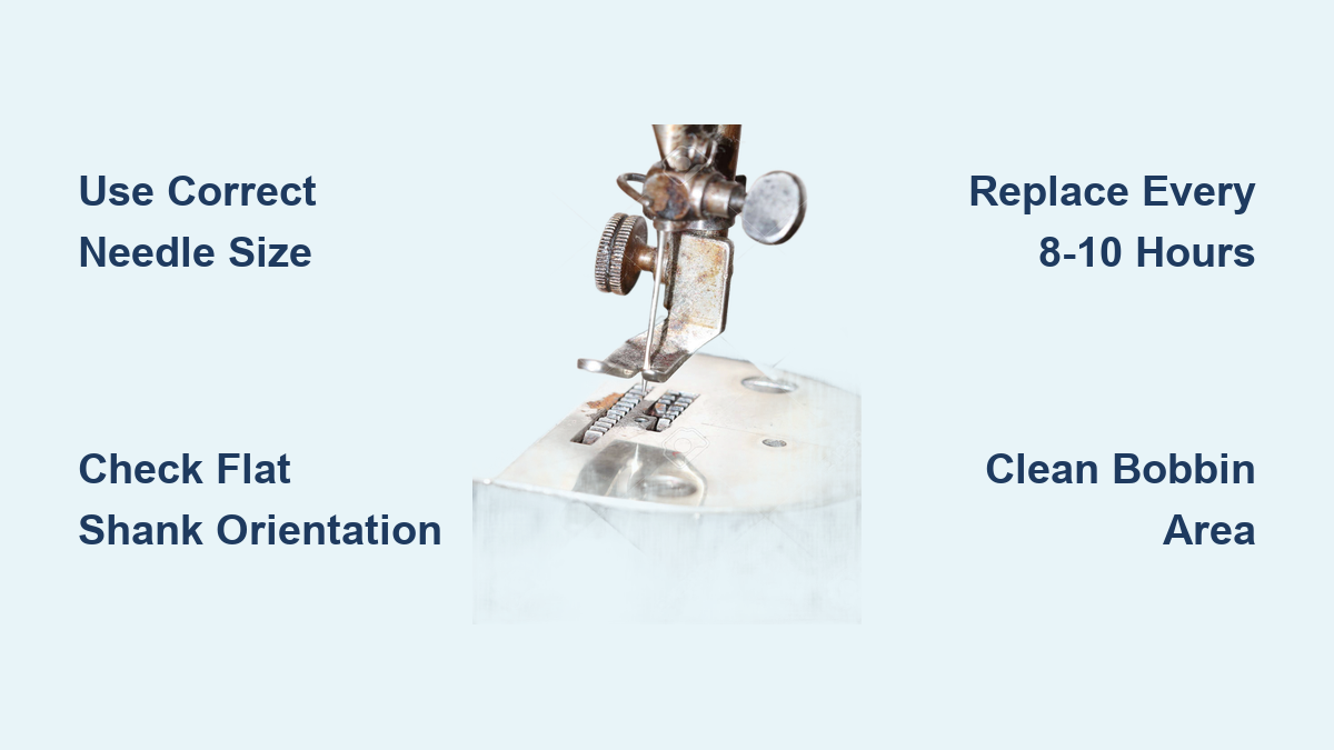 How to Fix Needle Issues in Singer Sewing Machine